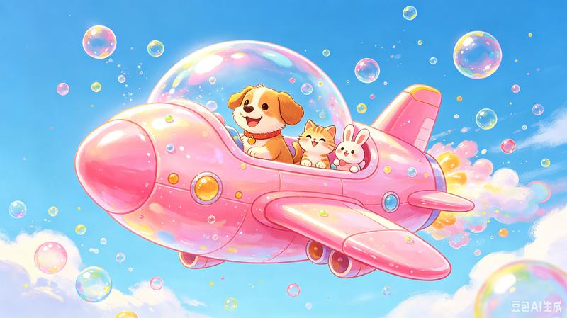 泡泡糖飞船